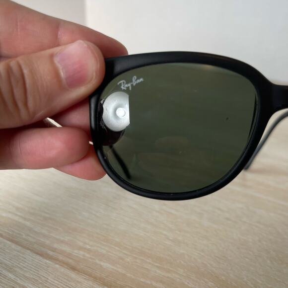 Vintage Ray-Ban Bausch & Lomb Cats Sunglasses Frame France Nylon Black - Picture 11 of 13